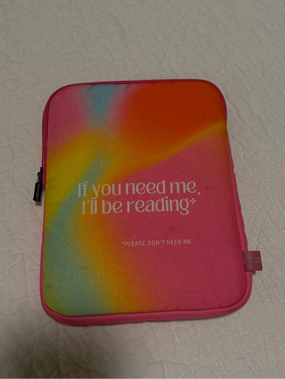 Book Beau - If You Need Me book sleeve